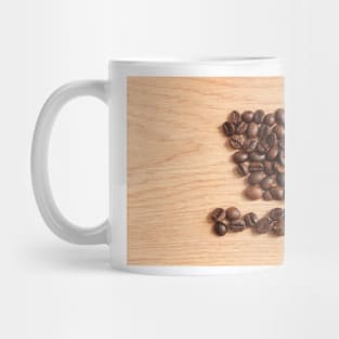 Coffee cup from coffee beans Mug